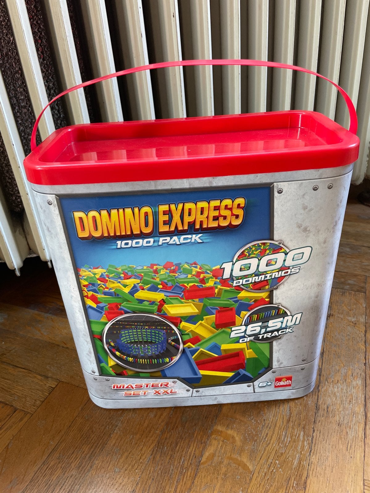 Domino Express 1000 Pack Master Set XXL Goliath, Ophalen of Verzenden, Zo goed als nieuw, Jongen of Meisje