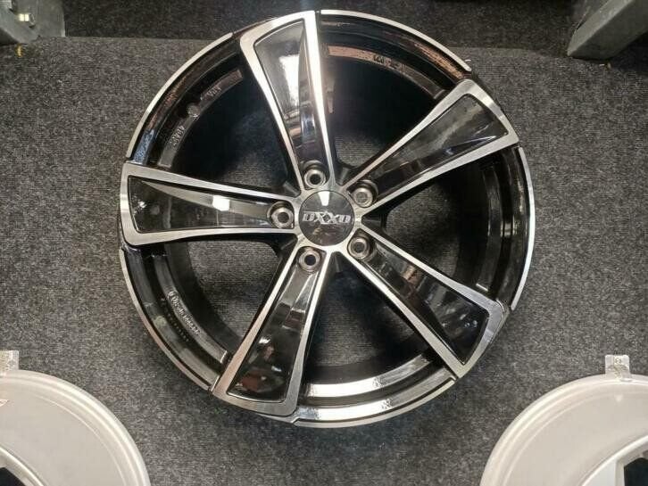 Oxxo lichtmetaal velgen 18"inch 5x112 Audi VW Mercedes, Ophalen, Gebruikt, 18 inch, Velg(en)