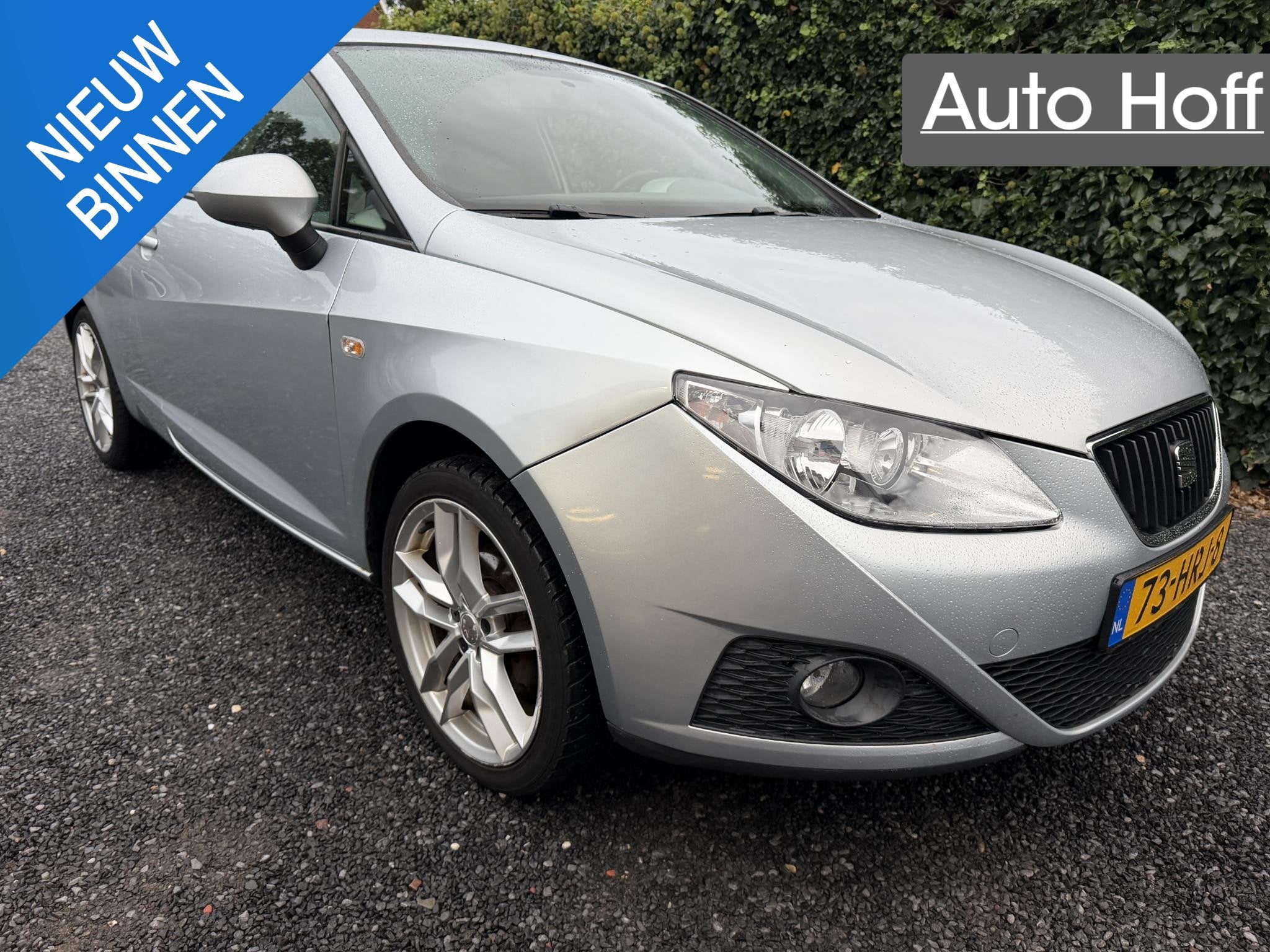 SEAT Ibiza SC 1.6 Stylance | Navi | Airco | Cruise Control |, Auto's, Voorwielaandrijving, 990 kg, Navigatiesysteem, Ibiza