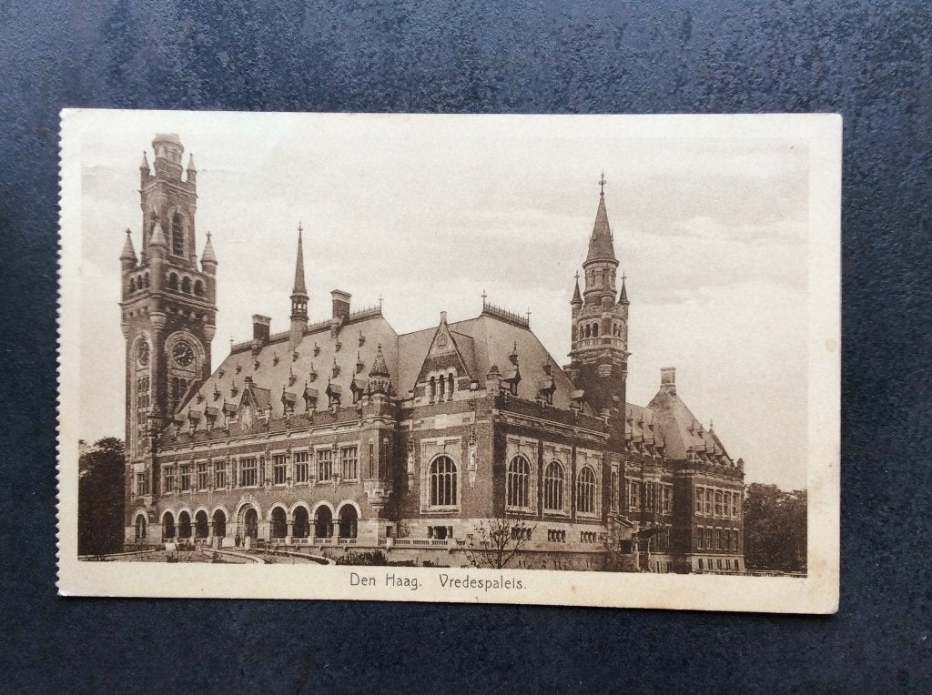 ‘s-Gravenhage, Vredespaleis, Ophalen of Verzenden, 1920 tot 1940, Gelopen, Zuid-Holland