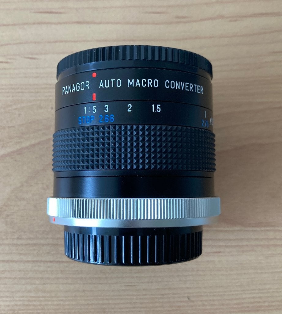 Panagor Auto Macro Converter tot 1:1, Overige merken, Canon FD, Ophalen of Verzenden, Zo goed als nieuw