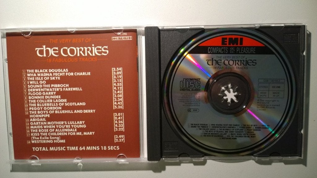 The Corries - The Very Best Of The Corries, Ophalen of Verzenden, Zo goed als nieuw, Soul, Album
