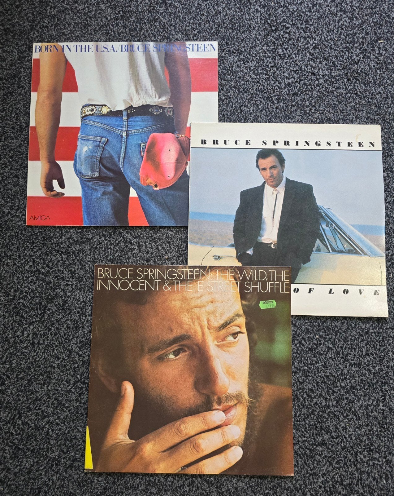 Bruce Springsteen 3 lp's, Ophalen of Verzenden, Gebruikt, 12 inch, Poprock