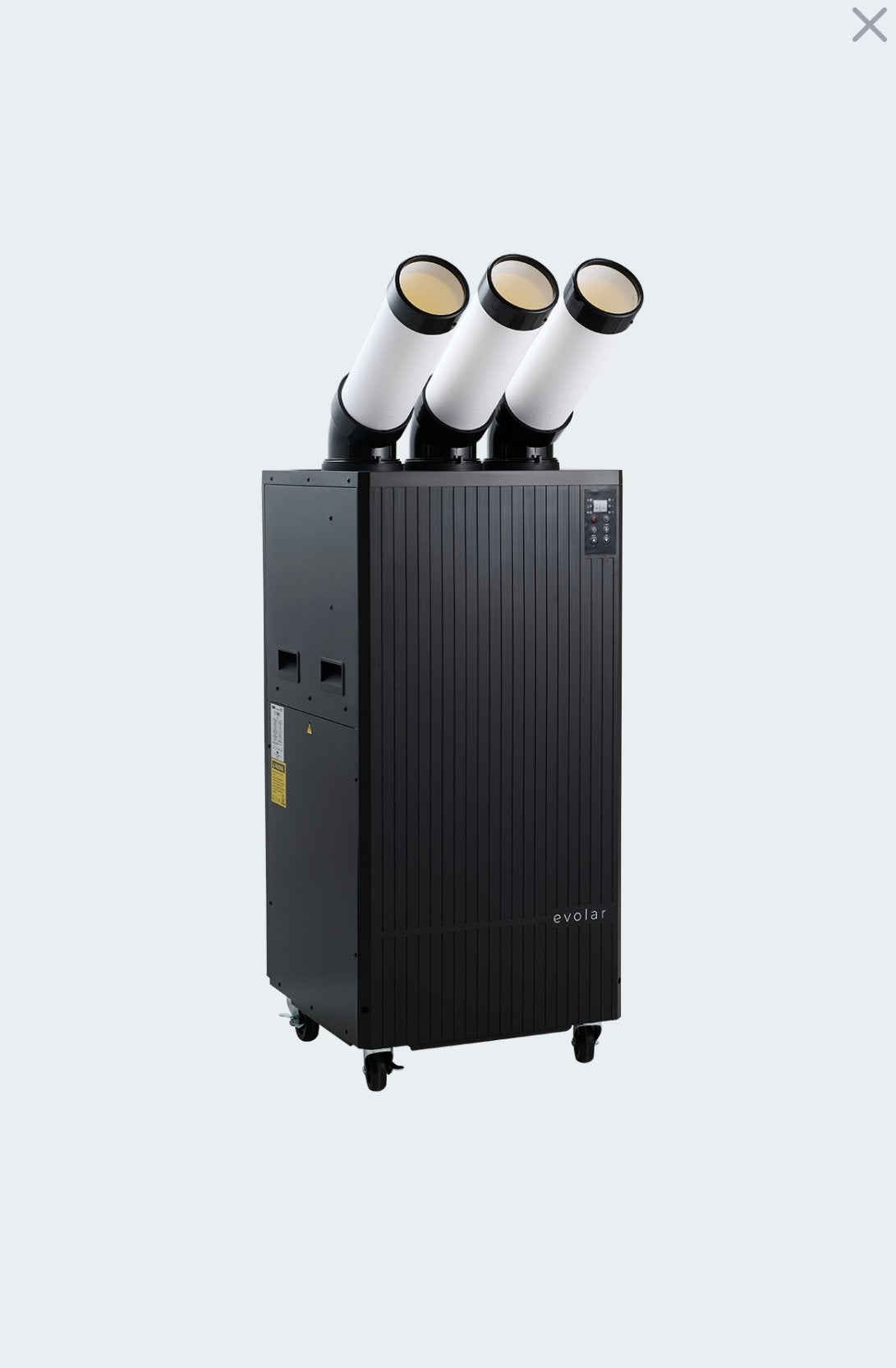 Evolar Mobiele Airco met 3 Uitgangen - Krachtige Koeling, Nieuw, 3 snelheden of meer, Ophalen of Verzenden, Koelen en Ontvochtigen