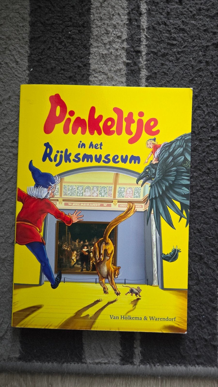 Pinkeltje in het Rijksmuseum - Spannend kinderboek, Ophalen, Fictie algemeen, Nieuw, Van Holkema & Warendorf