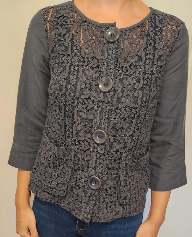 blouse kleur donker grijs, maat m, merk didi, Maat 38/40 (M), Didi, Ophalen of Verzenden, Zo goed als nieuw