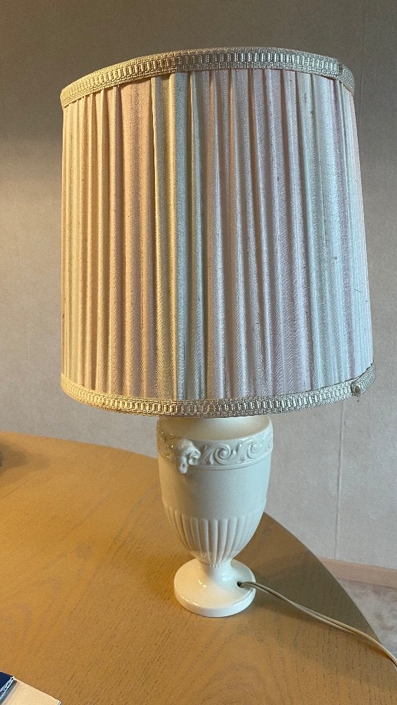 Wedgwood tafellamp, Gebruikt, Overige merken, Keramiek, E27 (groot)