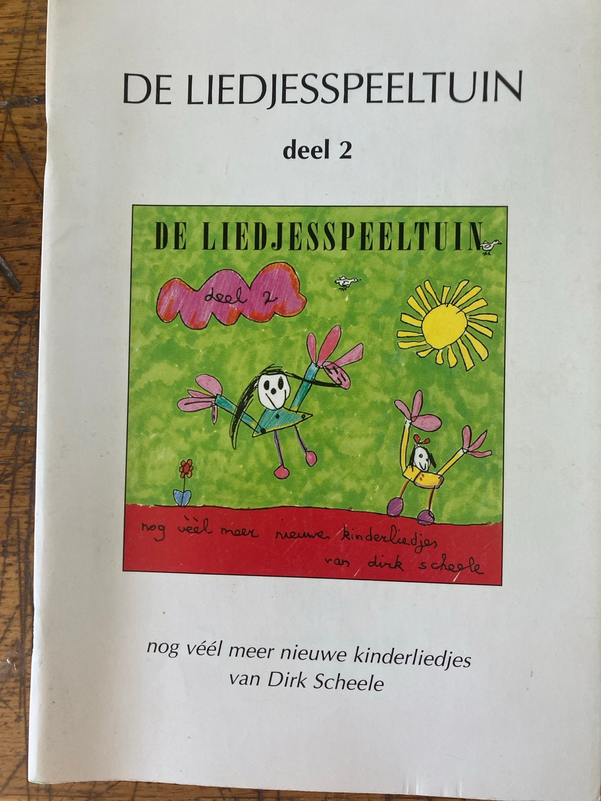 De Liedjesspeeltuin deel 2 - Dirk Scheele Kinderliedjes, Ophalen of Verzenden, Zo goed als nieuw