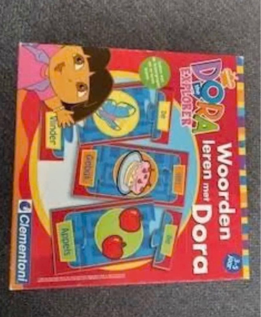 spel met dora the explorer: woorden leren met dora, Ophalen, Zo goed als nieuw, Taal en Lezen