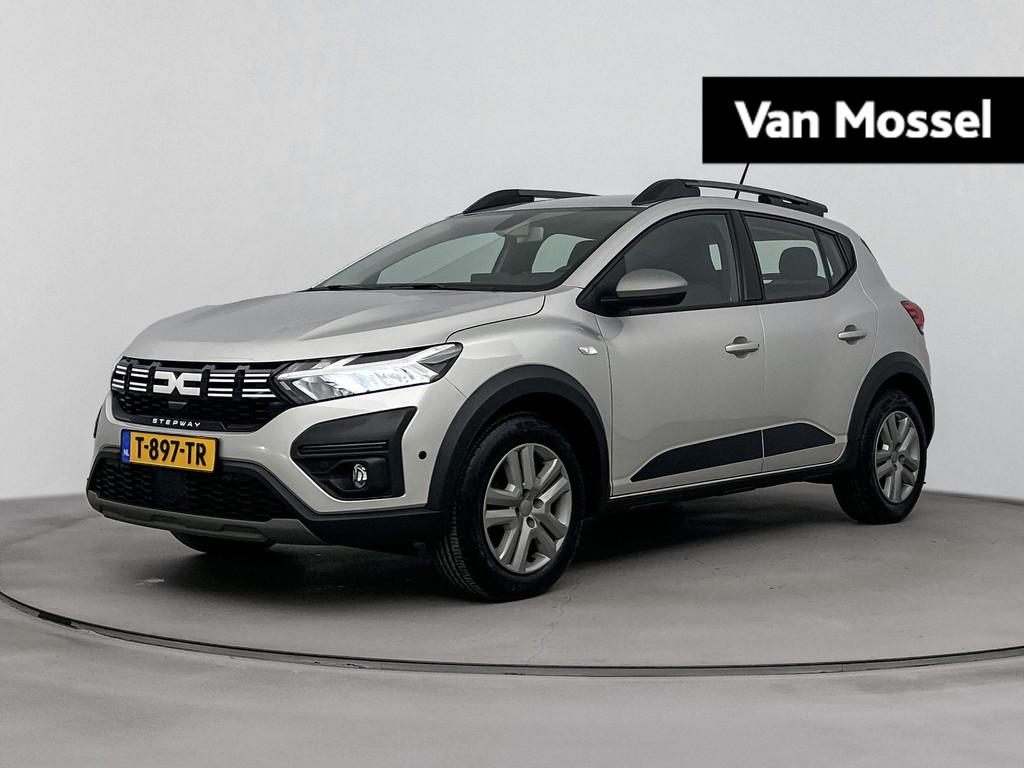 Dacia Sandero Stepway 1.0 TCe ECO-G Expression 100PK | Navig, Auto's, Dacia, Gebruikt, Euro 6, 610 kg, Origineel Nederlands