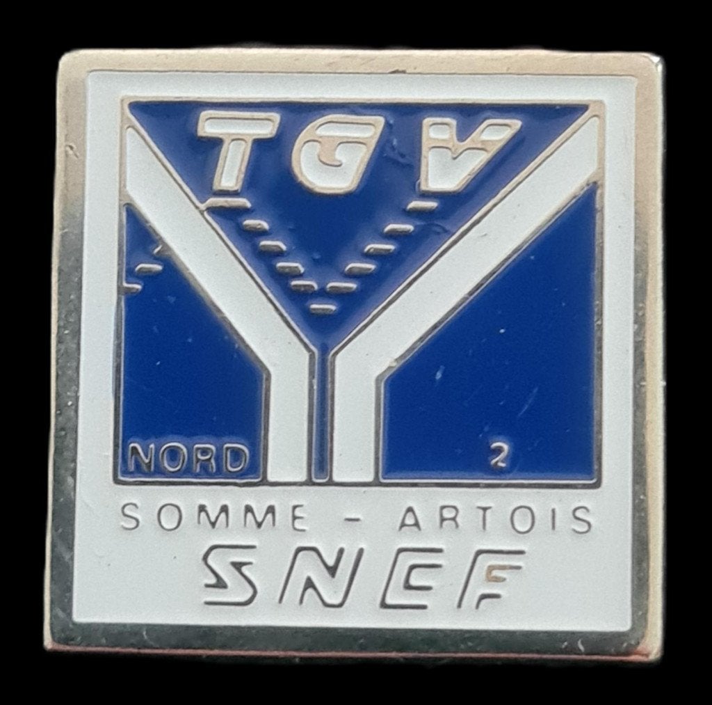 TGV Somme-Artois SNCF pin, Verzenden, Nieuw, Transport, Speldje of Pin