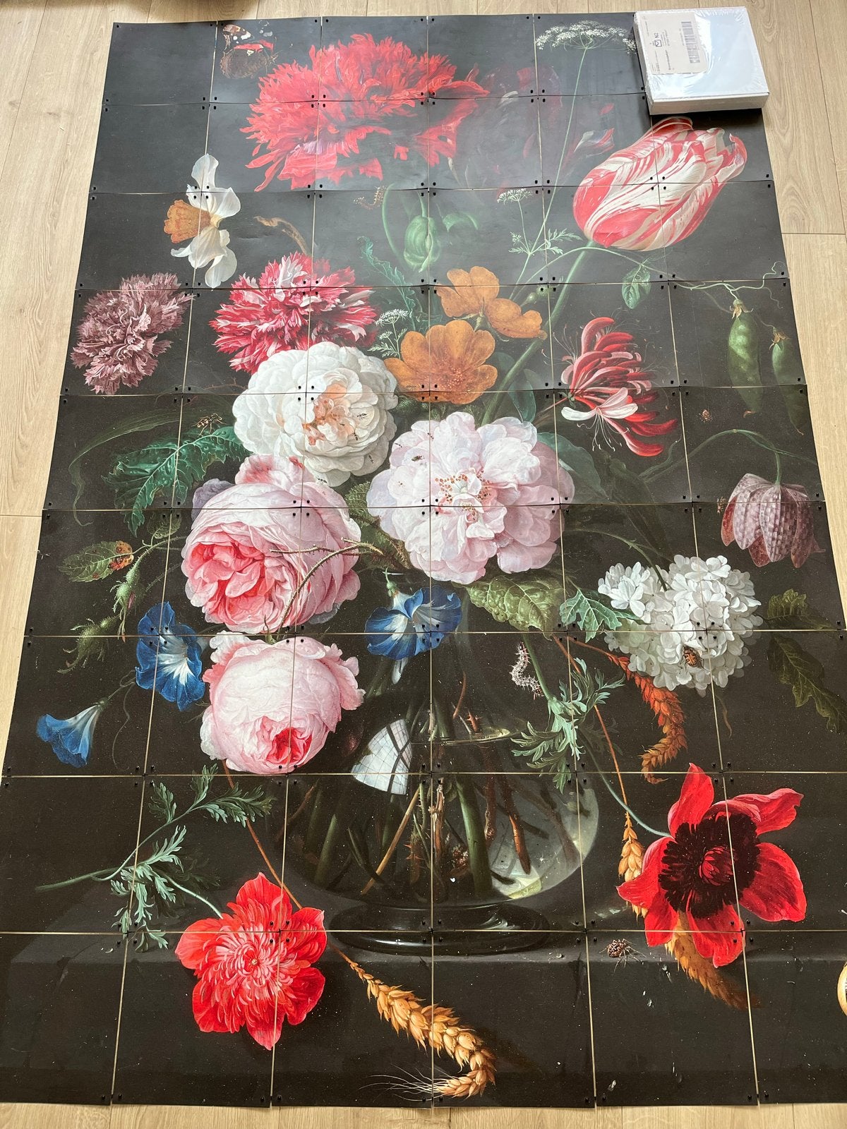 IXXI wanddecoratie: Bloemenstilleven, Huis en Inrichting, Woonaccessoires | Wanddecoraties, Gebruikt, Wandbord of Wandpaneel, Klassiek