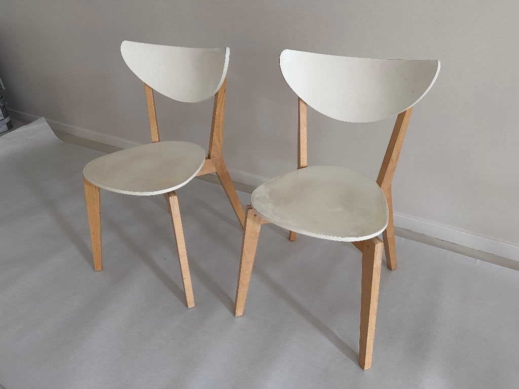 Ikea Stoel Nordmyra, Ophalen, Gebruikt, Twee, Wit
