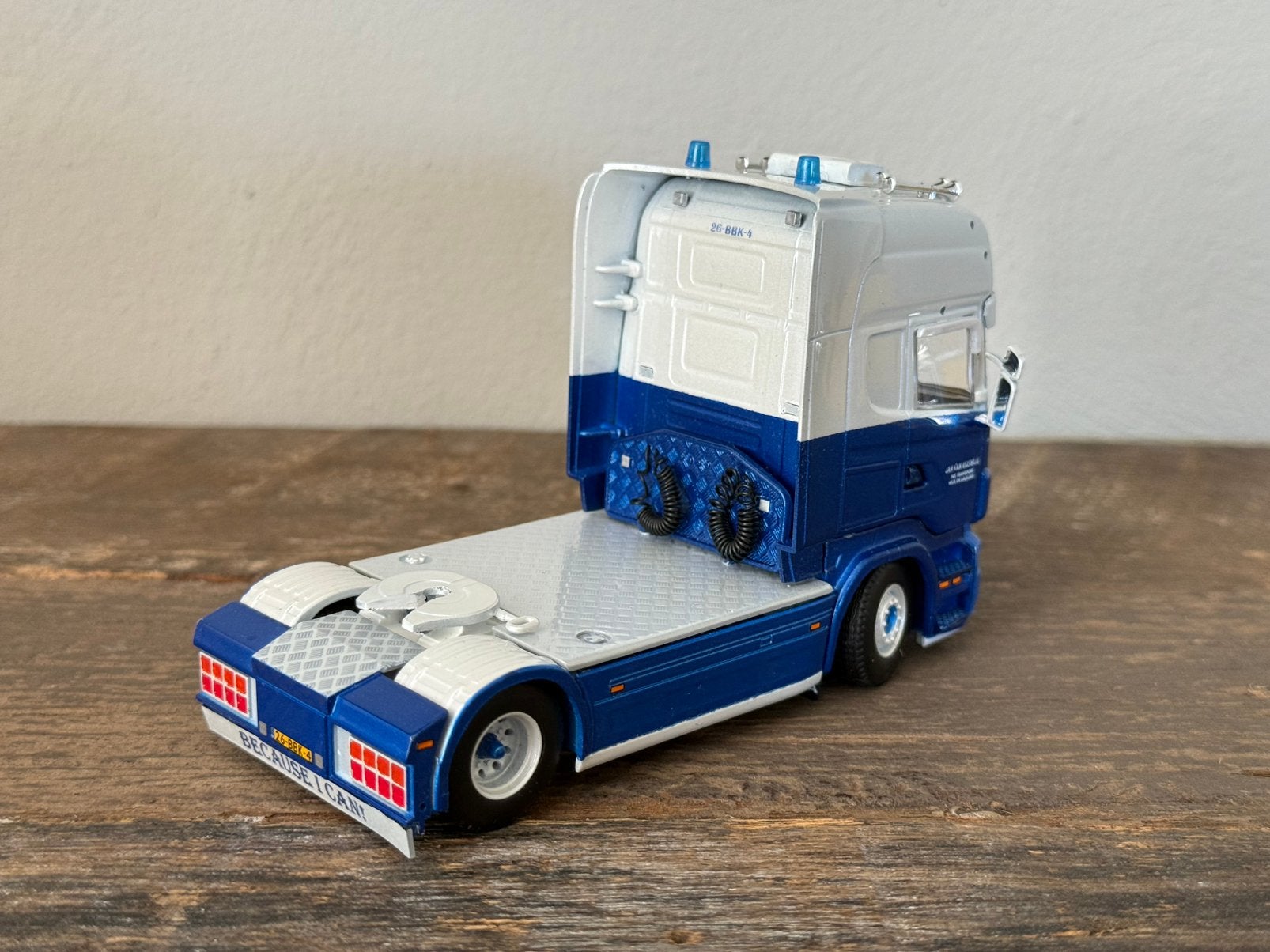Tekno - Scania Topline Javari, Ophalen of Verzenden, Zo goed als nieuw, Bus of Vrachtwagen, Tekno