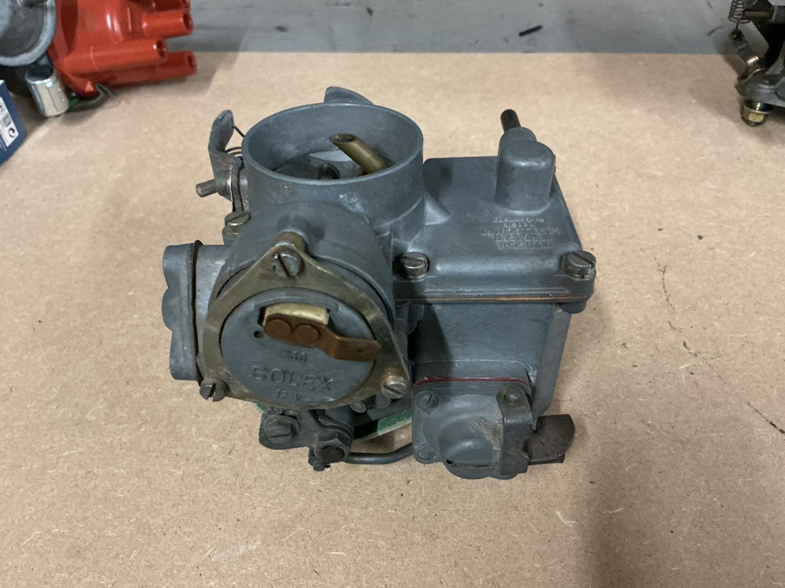 Carbutateur vw kever, Ophalen