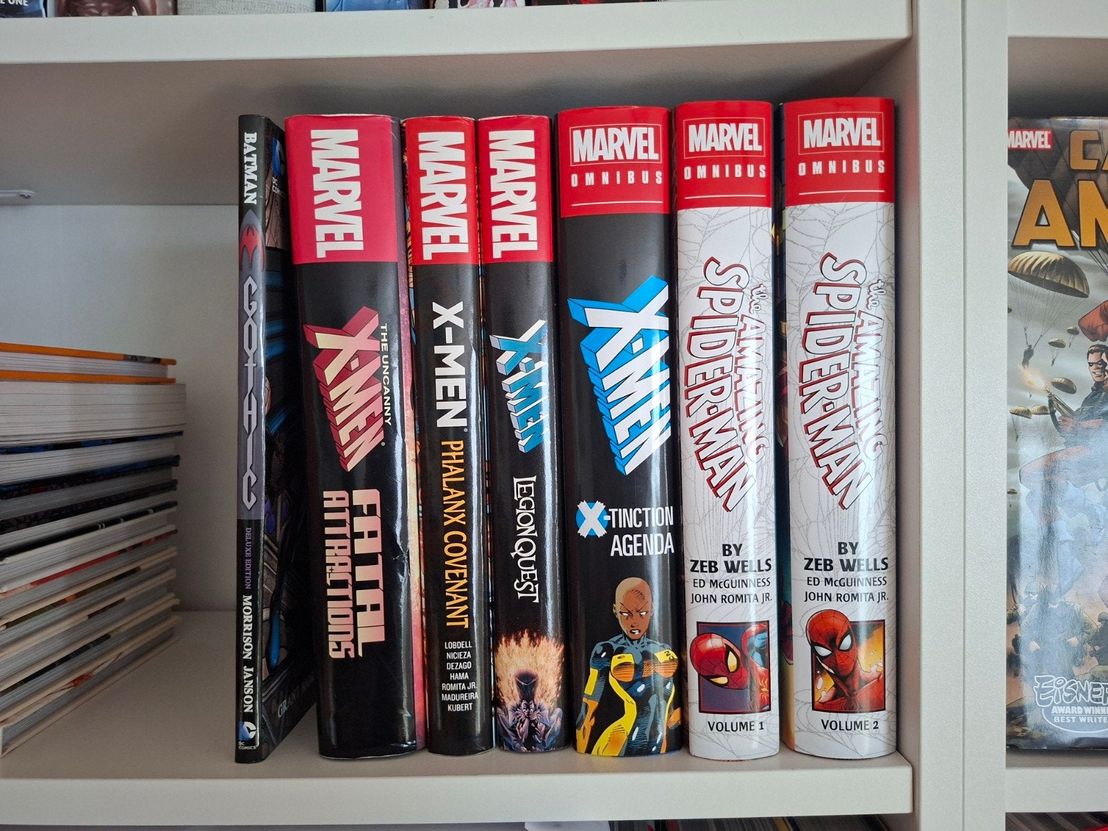 Marvel en DC Omnibussen (X-Men Spider-Man Batman), Meerdere comics, Ophalen of Verzenden, Zo goed als nieuw, Amerika