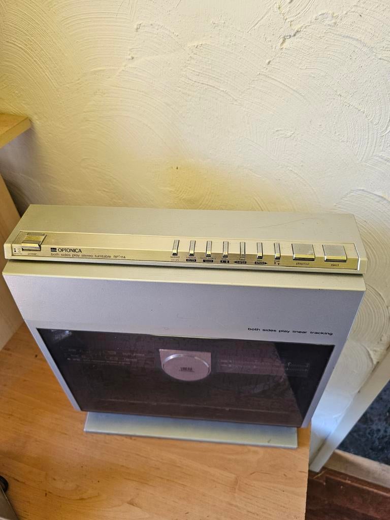 Optonica RP-114 Linear Tracking Platenspeler, Gebruikt, Automatisch, Platenspeler, Ophalen