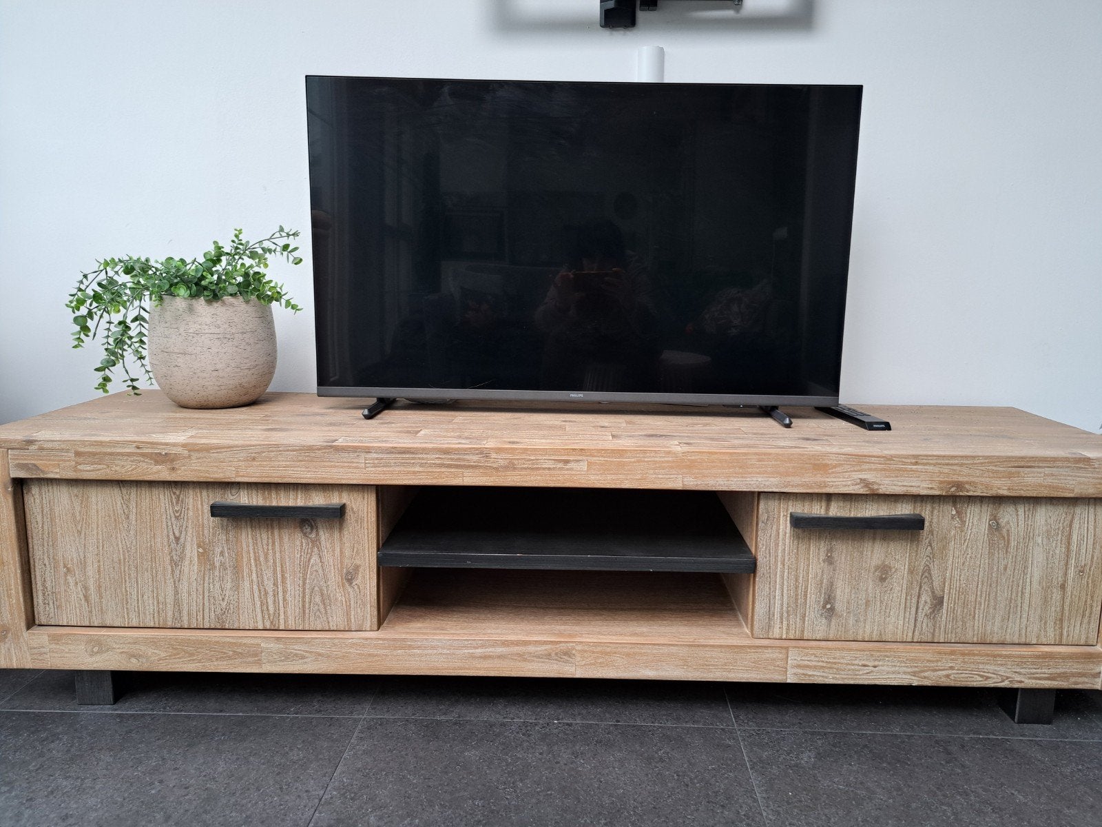 tv meubel, Ophalen of Verzenden, Zo goed als nieuw, 25 tot 50 cm, Minder dan 100 cm