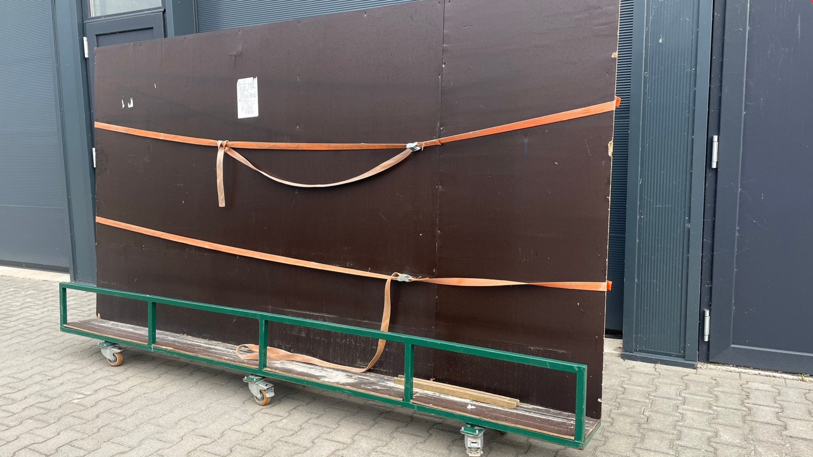 2 x Platenkar glasbok transportkar glaskar platenwagen, 100 liter of meer, Ophalen, Gebruikt, Overige typen