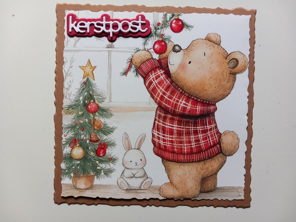Set 2522 eenmalige kaart opleg., Hobby en Vrije tijd, Ophalen of Verzenden, Nieuw, Kerst, Pons of Mal