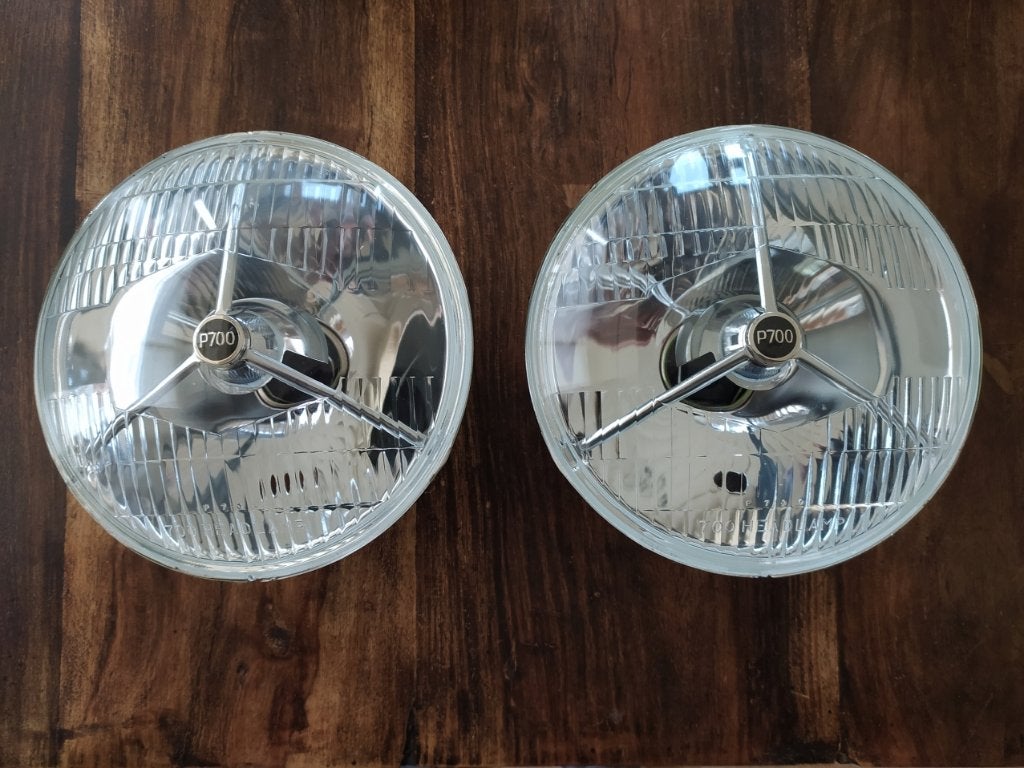 7 inch P700 Tripod sealed beam koplampen 2st, Ophalen of Verzenden, Nieuw, Mini
