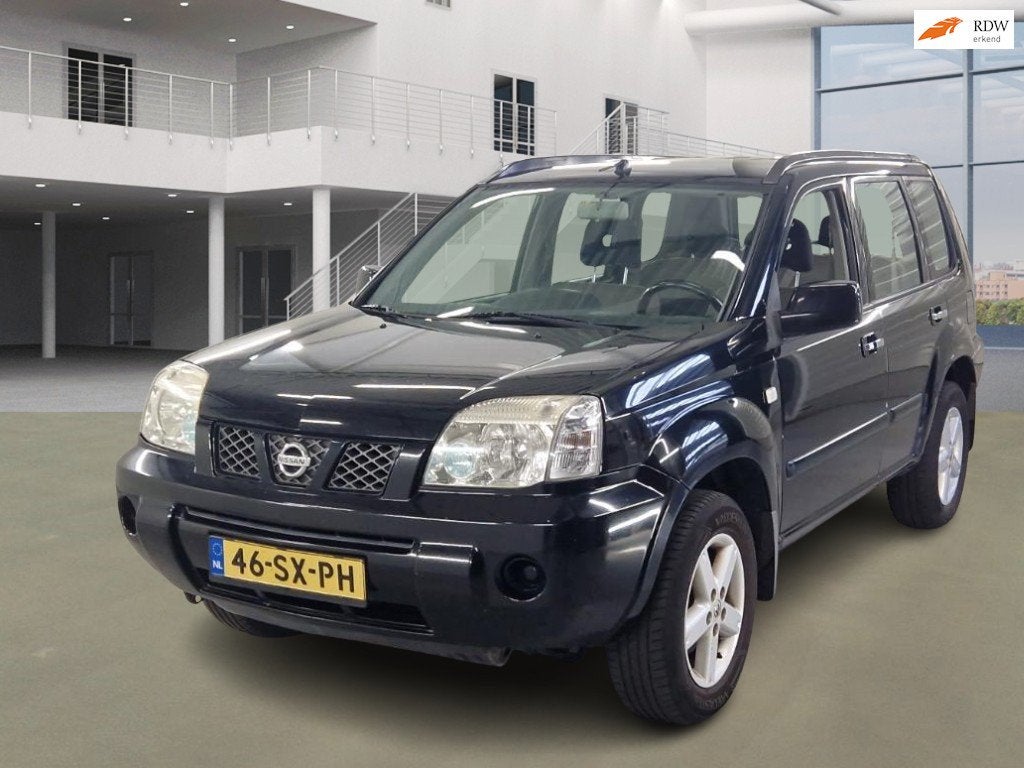 Nissan X-Trail 2.0 Columbia AIRCO CRUISE TREKHAAK 2 X SLEUTE, Auto's, 1998 cc, Gebruikt, 4 cilinders, Zwart