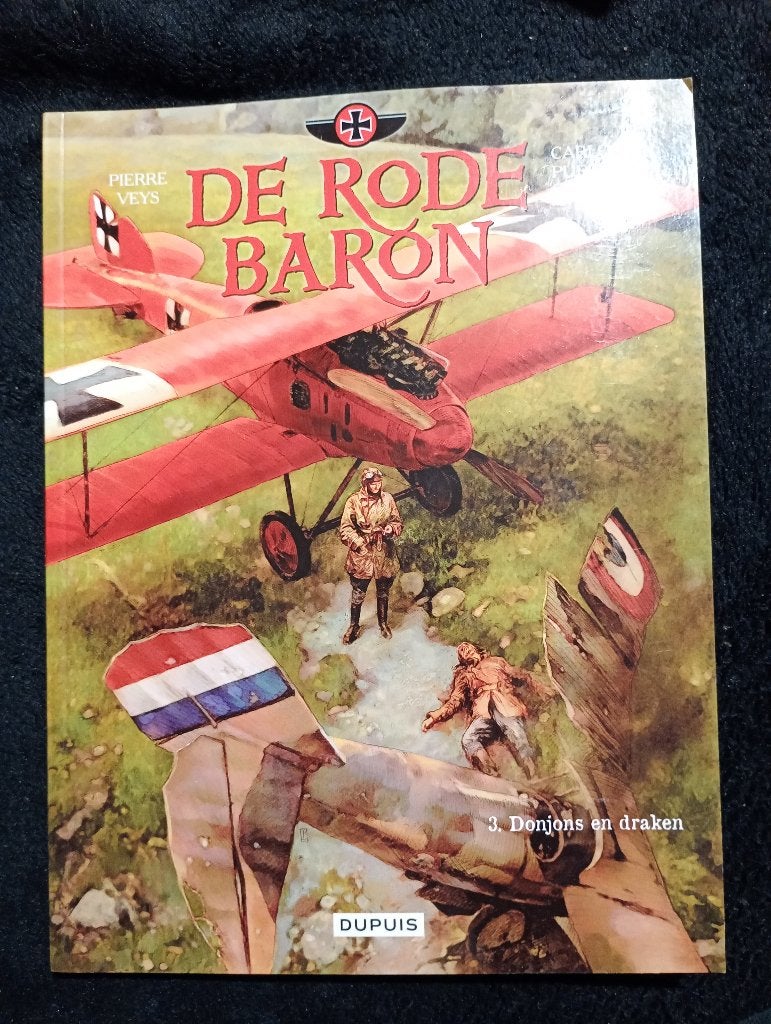 De Rode Baron, 3 Donjons en draken, Eén stripboek, Ophalen of Verzenden, Zo goed als nieuw