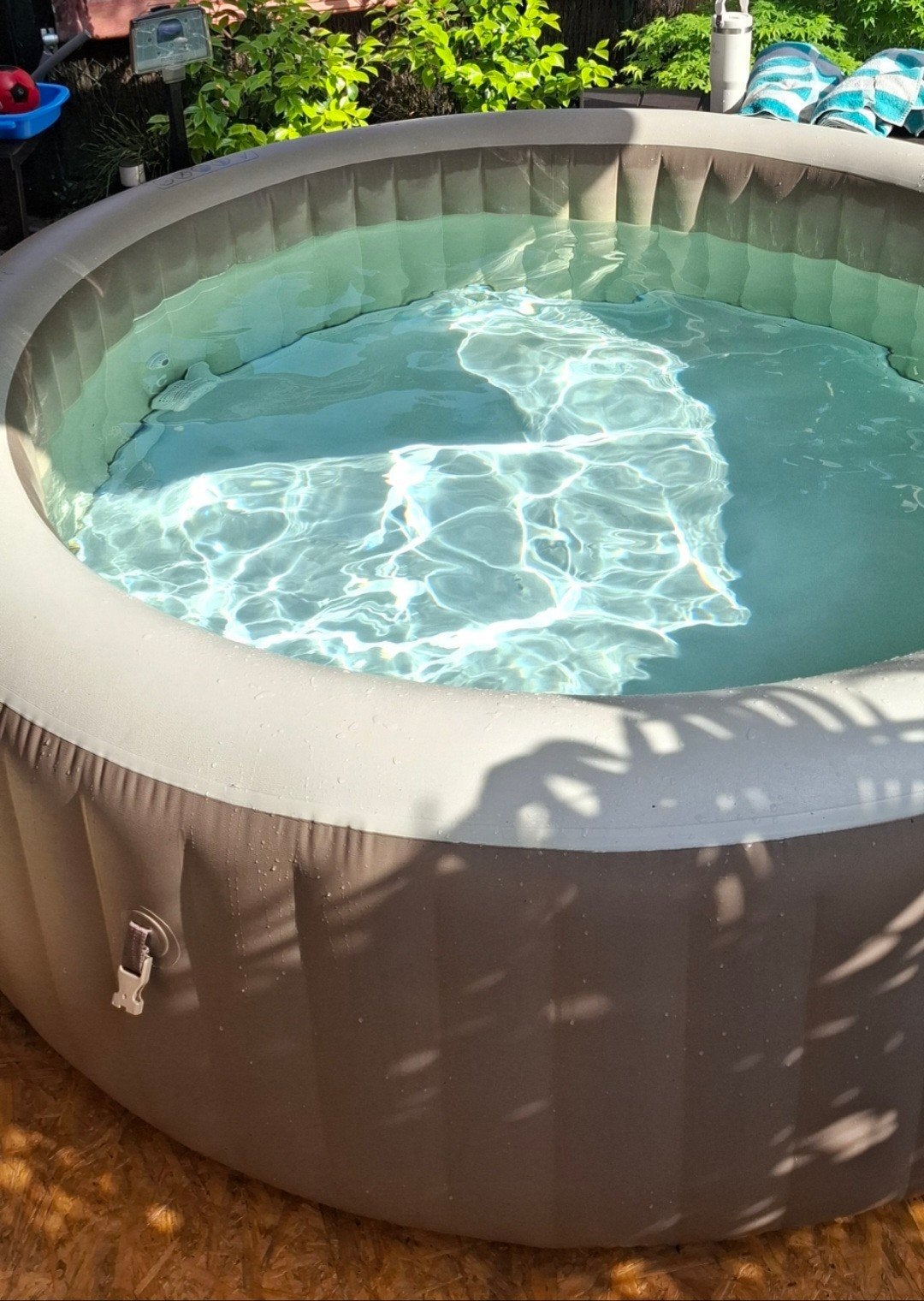 Intex pure spa 6 persoons, Ophalen of Verzenden, Gebruikt, Pomp