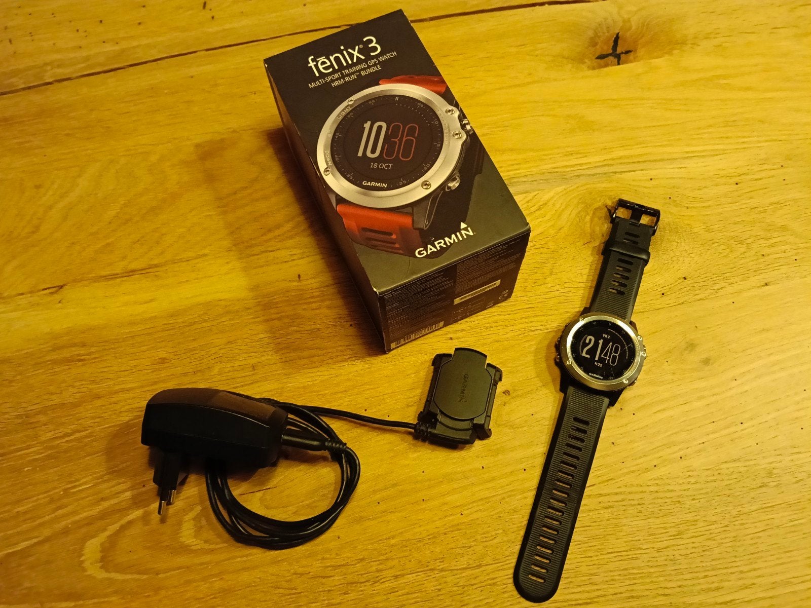 Garmin Fenix 3 HR, GARMIN, Gebruikt, Zwart, Ophalen of Verzenden