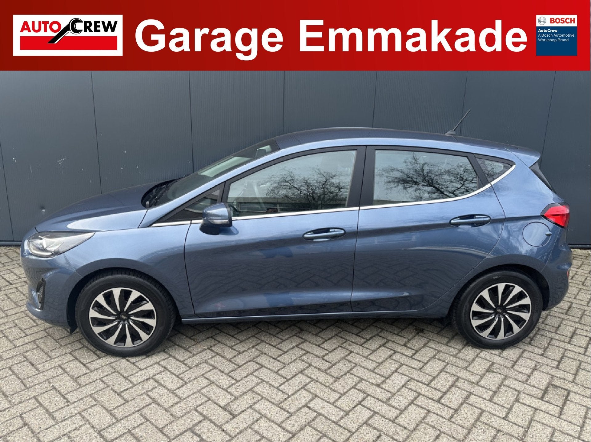 Ford Fiesta 1.0 EcoBoost Hybrid Titanium Automaat | Adaptive, Auto's, Ford, Euro 6, Blauw, Origineel Nederlands, Bedrijf