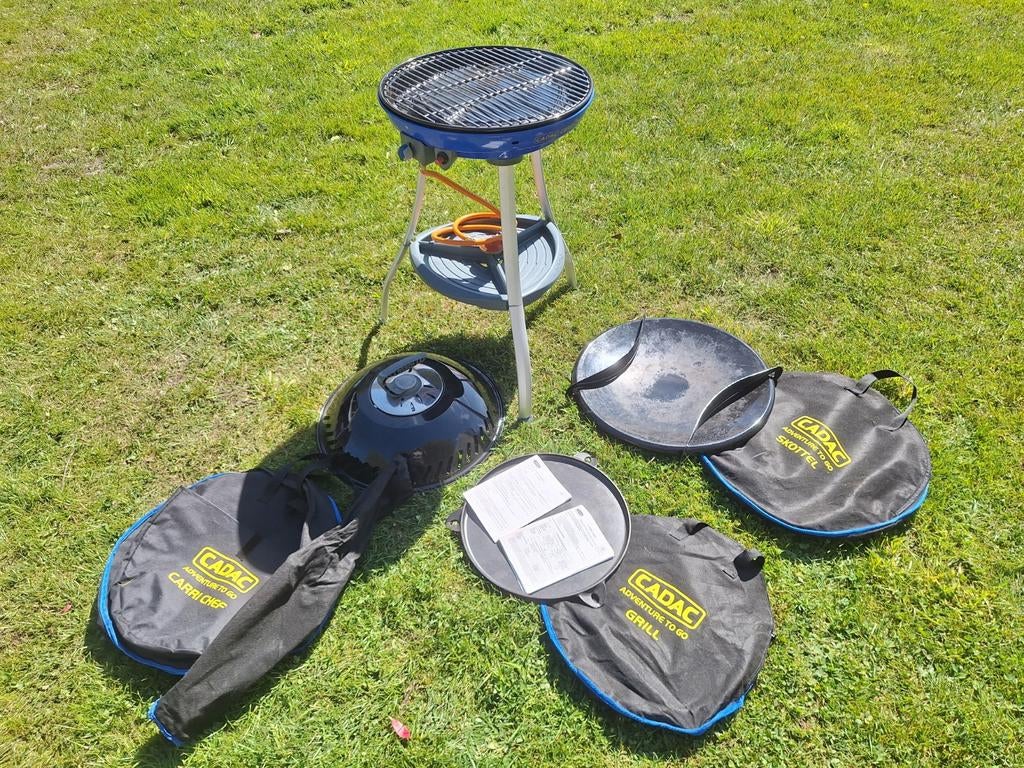 Cadac carri Chef skottel braai incl accessoires, Ophalen, Gebruikt, Cadac