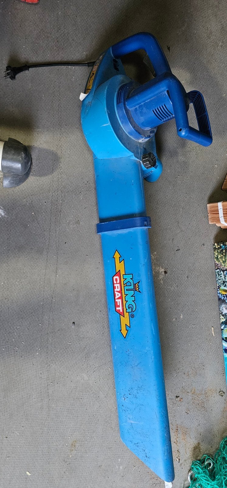 King Craft Elektrische Bladblazer - Gebruikt, Ophalen, Gebruikt, Handgedragen, King Craft