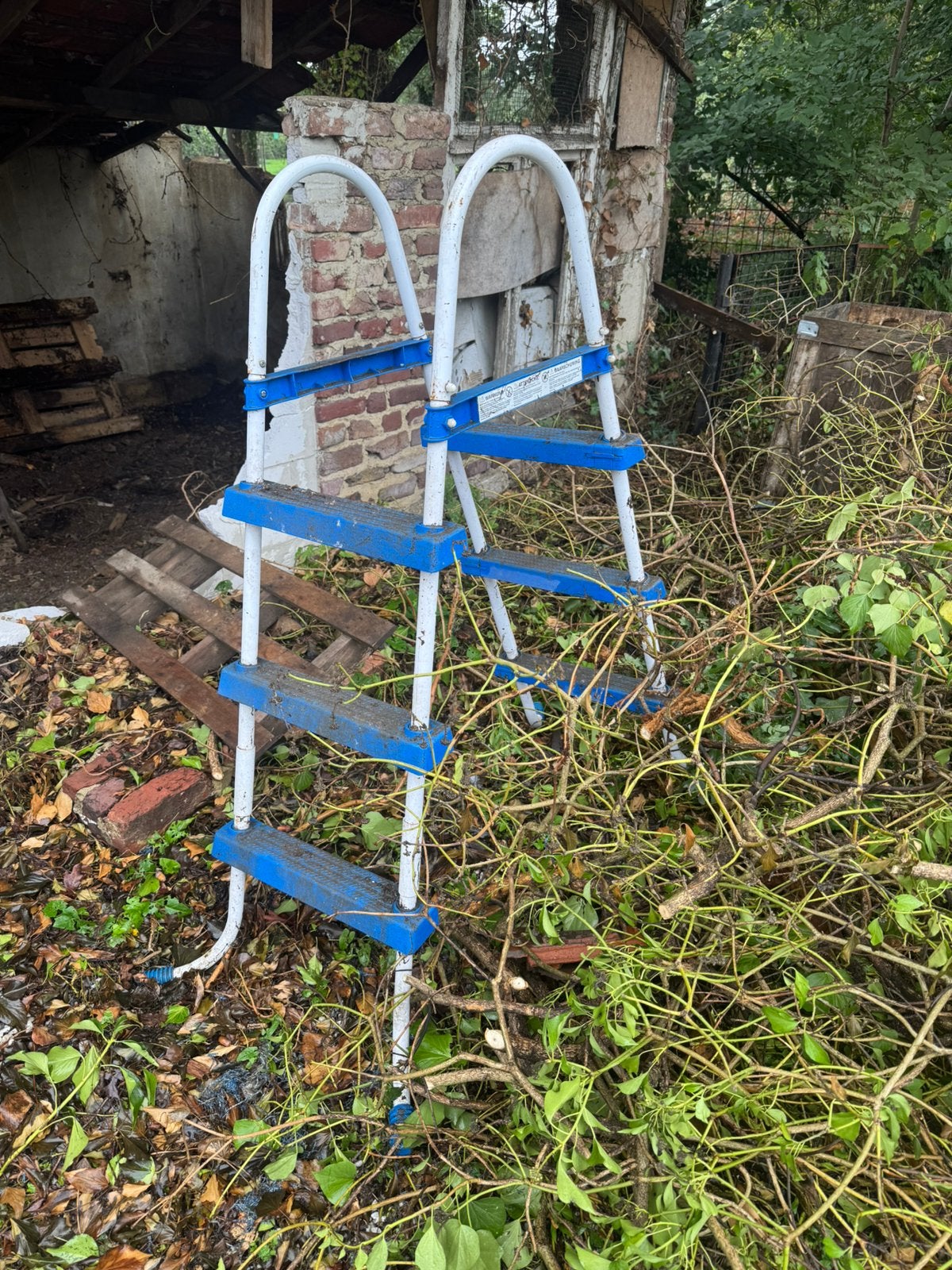 zwembad trap, Tuin en Terras, Minder dan 80 cm, Ophalen of Verzenden, Minder dan 200 cm, Opzetzwembad