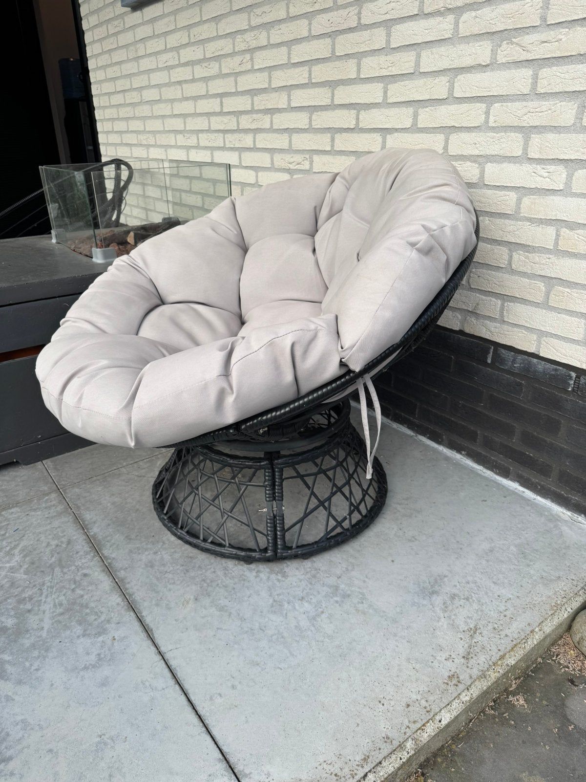 Buiten loungestoel feel home 2 stuks, Ophalen, Zo goed als nieuw, 2 zitplaatsen