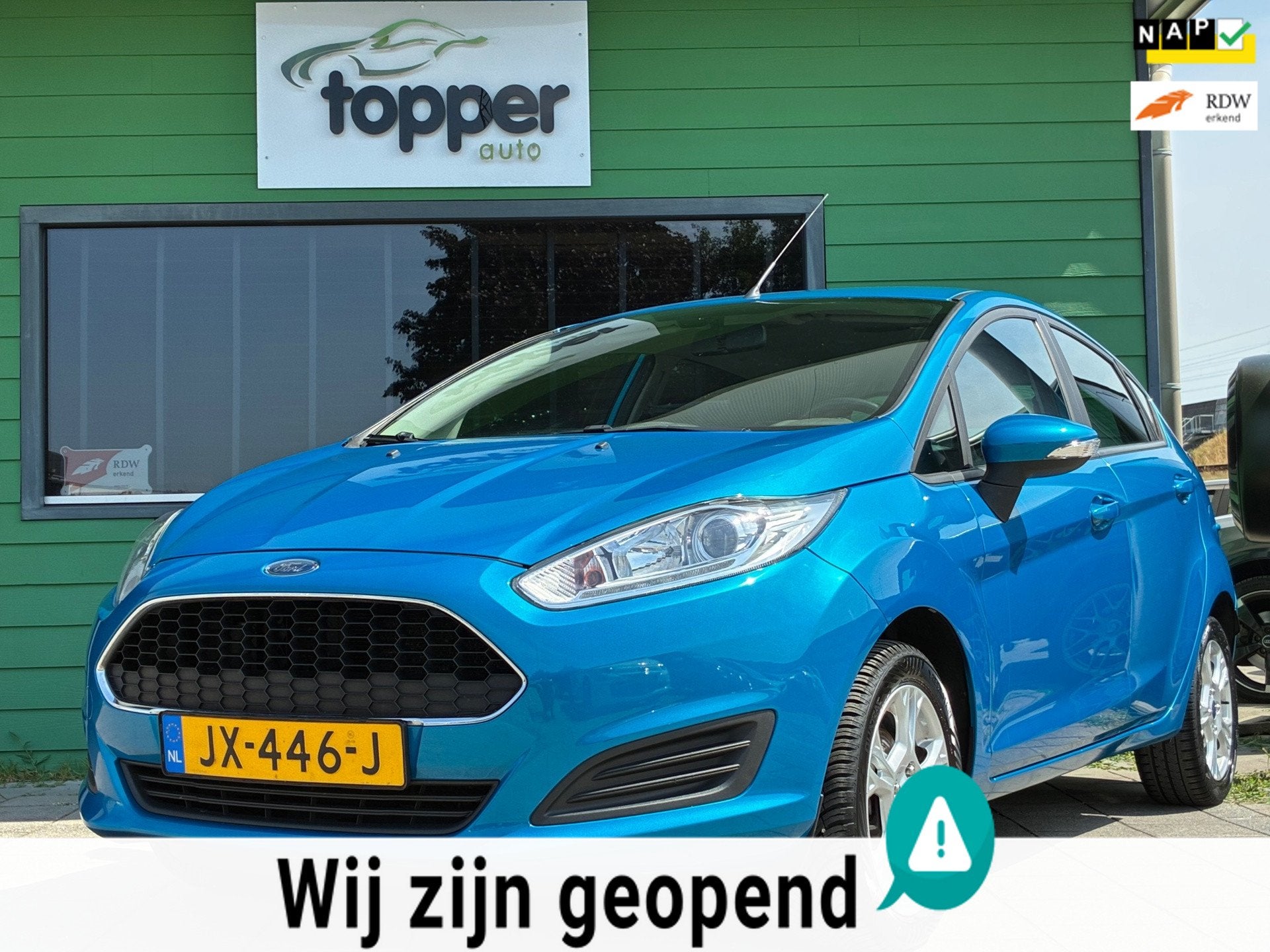 Ford Fiesta 1.0 Style|2e Eigenaar|Navigatie|CruiseControl|Ai, Euro 6, 525 kg, 23 km/l, Origineel Nederlands