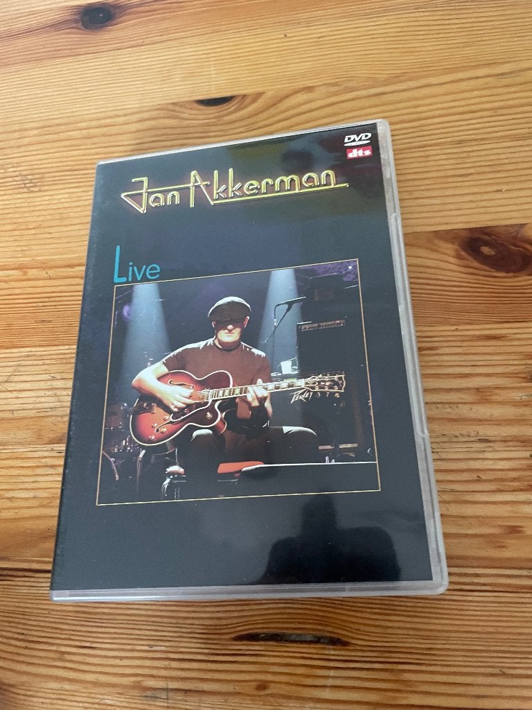 Jan Akkerman - Live, Alle leeftijden, Ophalen of Verzenden, Zo goed als nieuw, Muziekvideo's