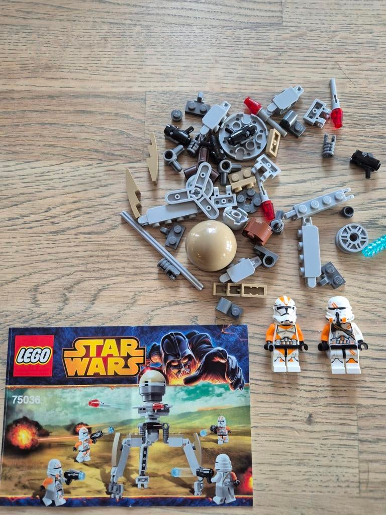 Lego Star Wars 75036 Utapau trooper pack, Ophalen of Verzenden, Zo goed als nieuw, Complete set, Lego