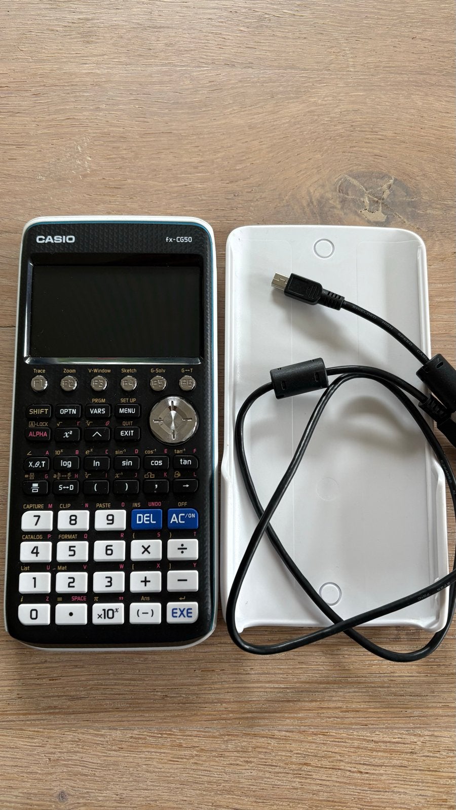 CASIO fx-CG50 grafische rekenmachine, Diversen, Ophalen, Grafische rekenmachine, Zo goed als nieuw