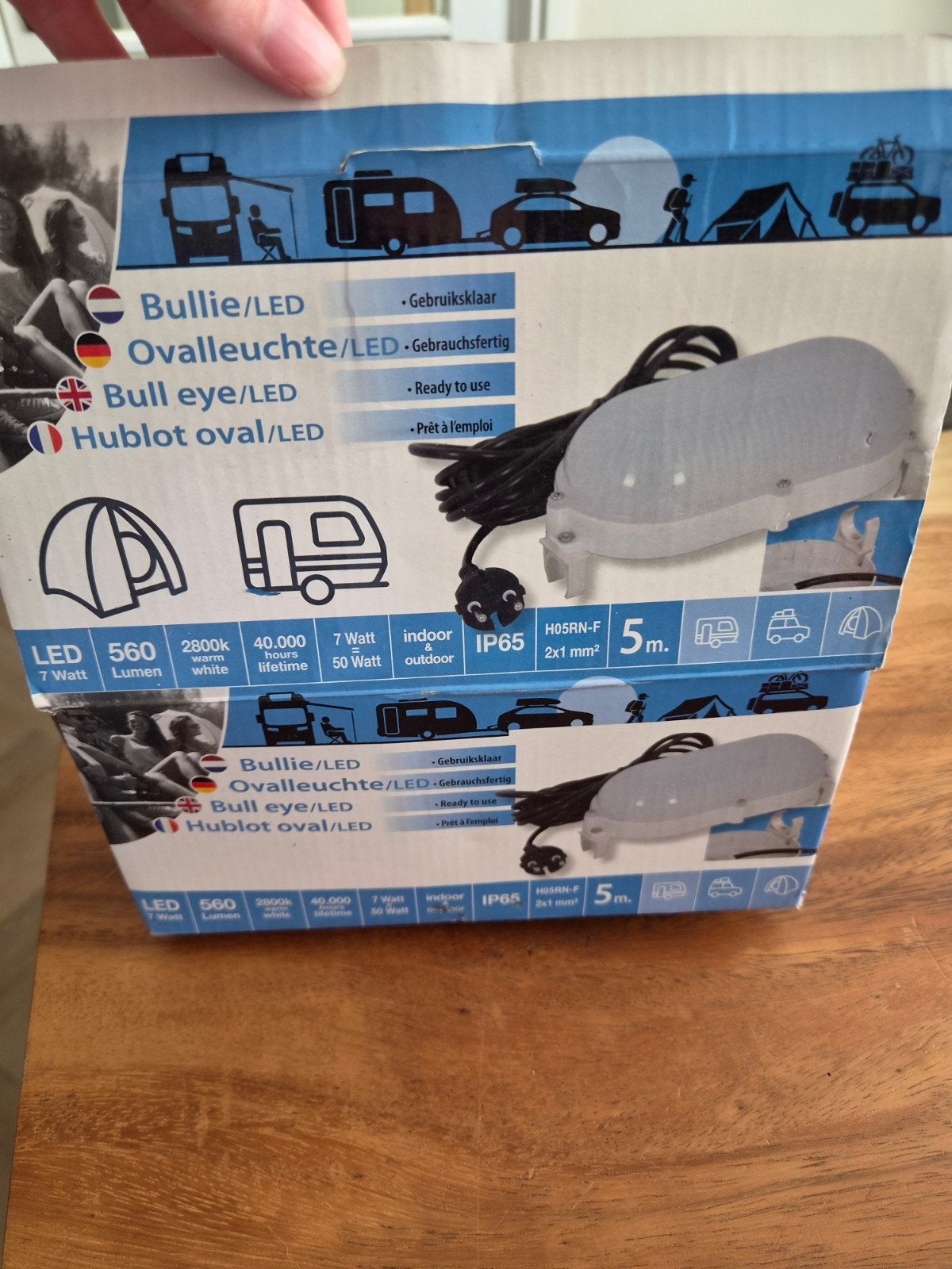 Mooie lamp voor in de (voor) tent, Caravans en Kamperen, Ophalen, Nieuw