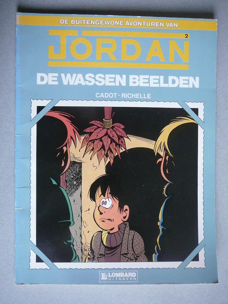 jordan de wassen beelden, Boeken, Stripboeken, Eén stripboek, Ophalen of Verzenden