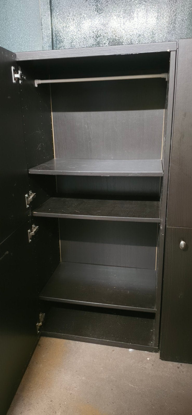 Gratis Schoenenkast / Schuurkast - 2 Delen, Ophalen, Gebruikt