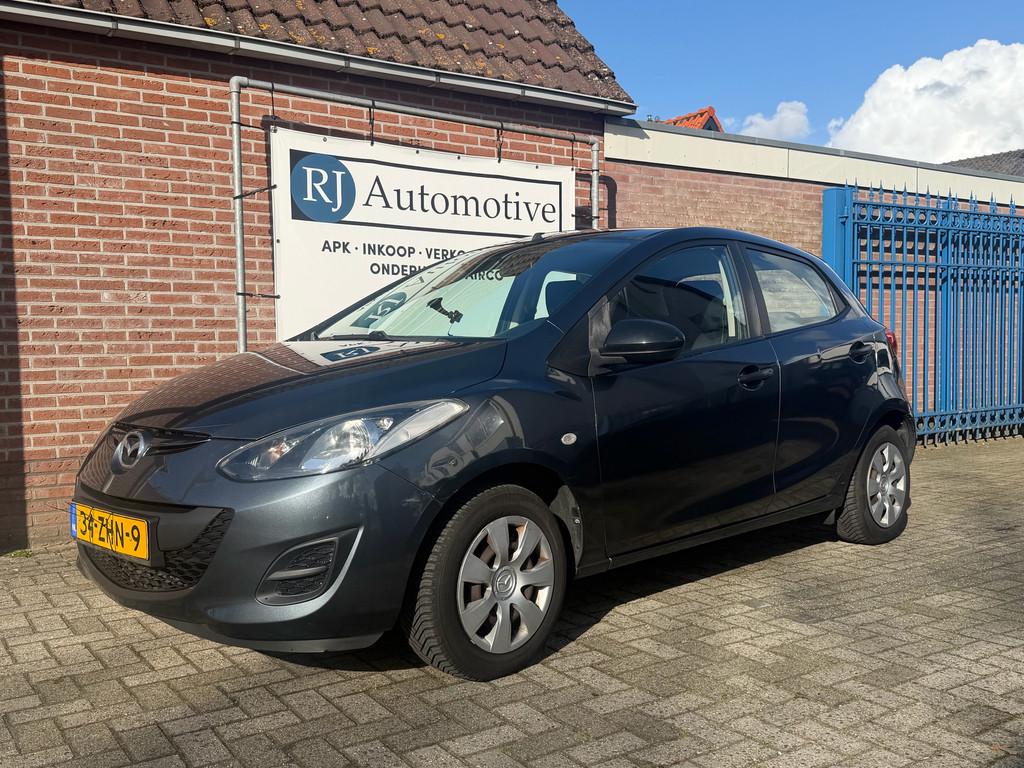 Mazda 2 1.3 BIFUEL Cool LPG/NAP/CLIMA (bj 2012), Auto's, Mazda, Euro 5, 31 €/maand, 4 cilinders, Handgeschakeld
