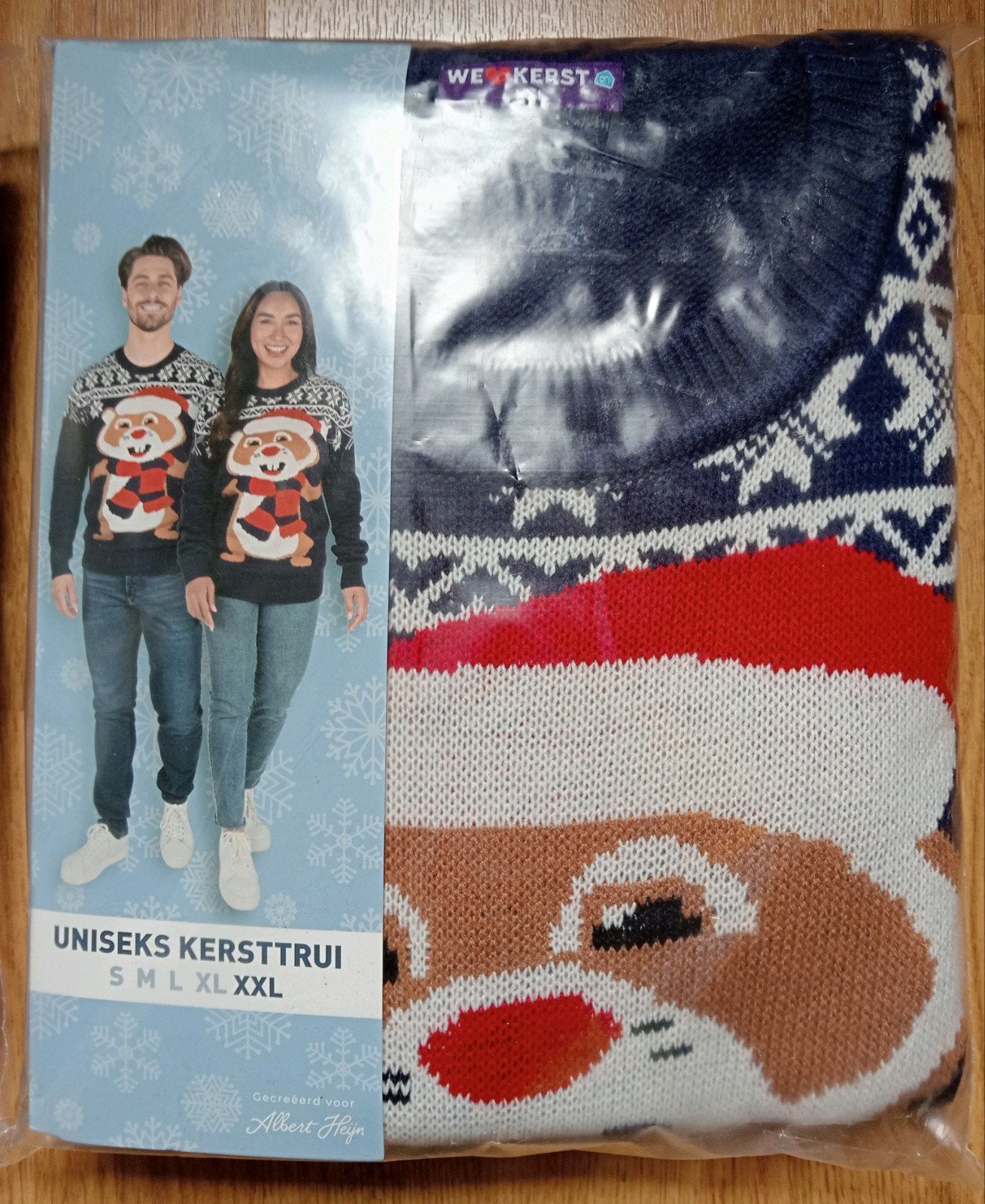 Kerst Trui Albert Heijn maat L, XL en XXL, Ophalen of Verzenden, Nieuw