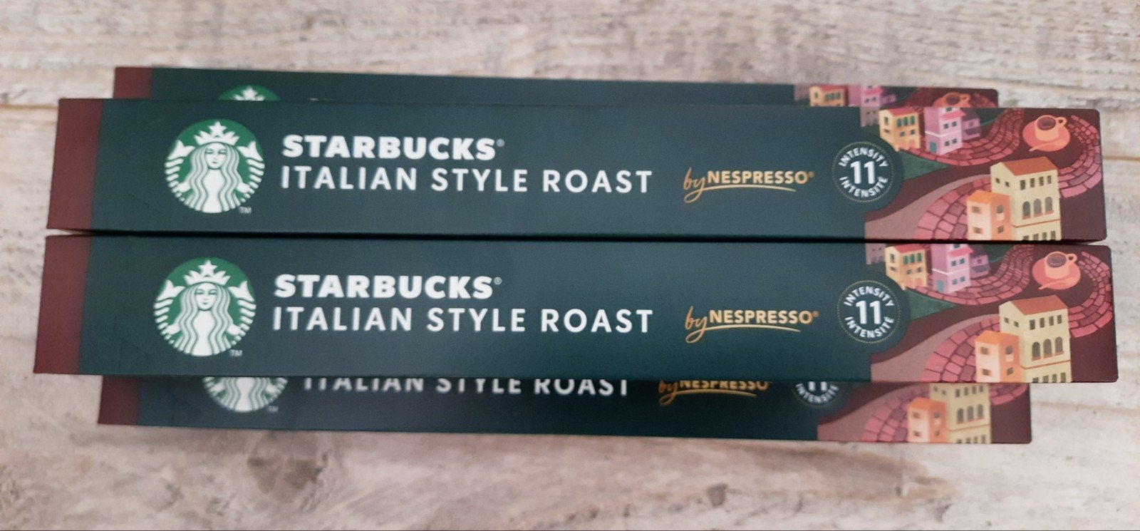 5x10 Starbucks Nespresso Italian Style Roast, sterk-11, Ophalen of Verzenden, Nieuw, Koffiemachine, Koffiepads en cups