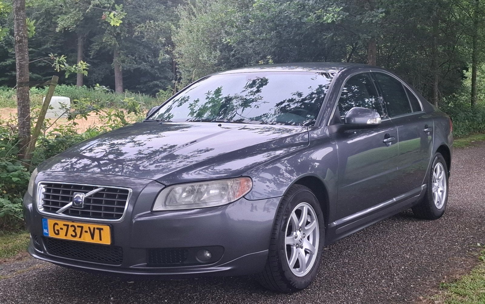 Volvo S80 2.0D 2008 Nieuwe Apk, Voorwielaandrijving, Zwart, 4 cilinders, Leder