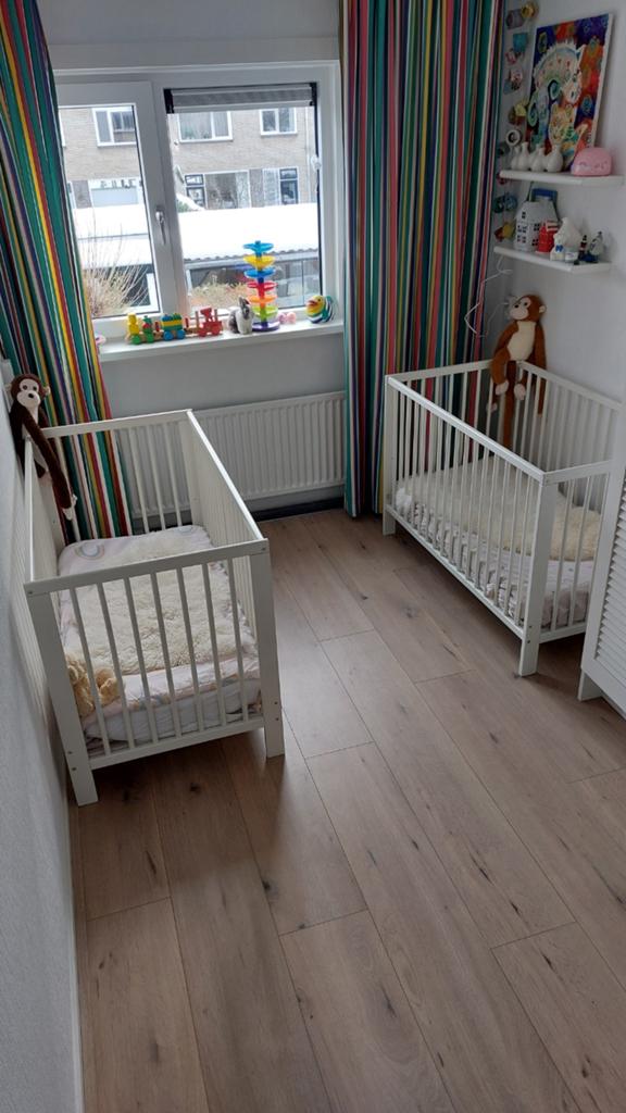 Kinderledikantje  2 stuks compleet - Zo goed als nieuw!, Ophalen, Zo goed als nieuw, Ledikant