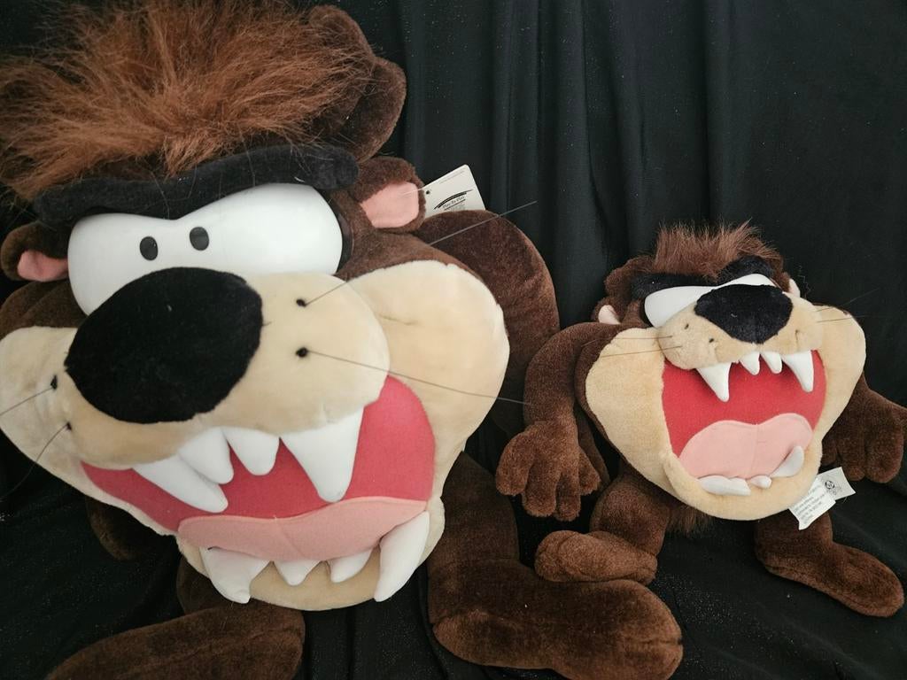 Tazmaniaanse Duivel Knuffel - Groot en Klein Set, Ophalen, Gebruikt, Overige merken, Overige karakters