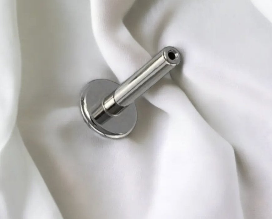 Threadless labret, Ophalen of Verzenden, Nieuw, Overige materialen, Oor- of Traguspiercing