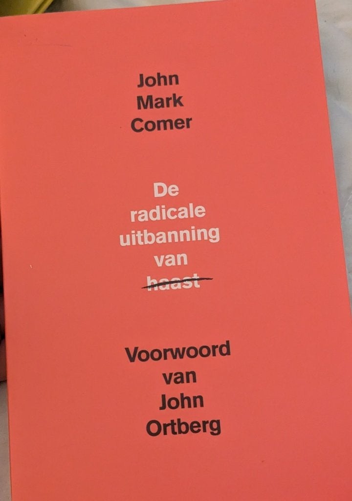 De radicale uitbanning van haast, Ophalen of Verzenden, Nieuw