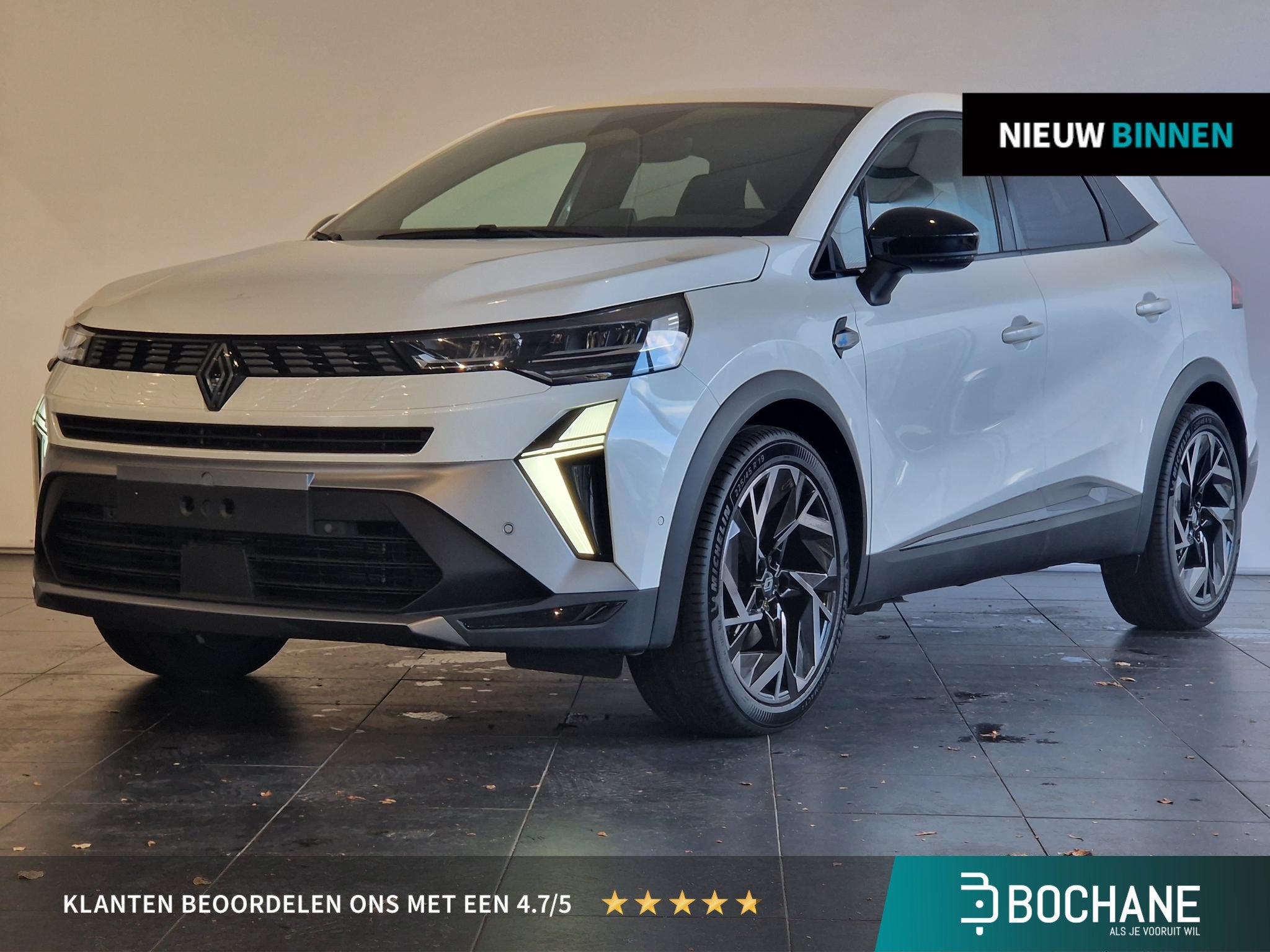 Renault Symbioz 1.8 E-Tech full hybrid 160 esprit Alpine | E, Auto's, 730 kg, 4 cilinders, Met garantie (alle), Wit